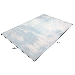 VEIN modern szőnyeg 160 × 240 cm – fekete / arany