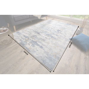 TIDE modern szőnyeg 160 × 240 cm – kék