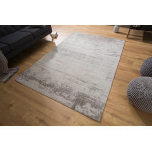 DRIFT modern szőnyeg 160 × 240 cm – bézs / szürke