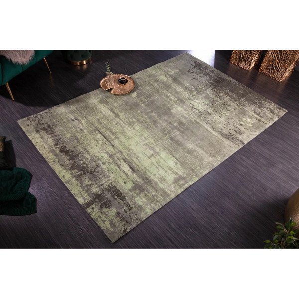 SAGE modern szőnyeg 160 × 240 cm – zöld / bézs