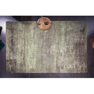 SAGE modern szőnyeg 160 × 240 cm – zöld / bézs