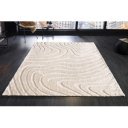 RIPPLE modern szőnyeg 170 × 240 cm – krém / bézs