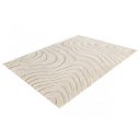 RIPPLE modern szőnyeg 170 × 240 cm – krém / bézs