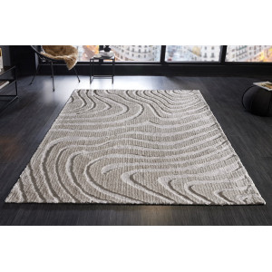 RIPPLE modern szőnyeg 170 × 240 cm – szürke