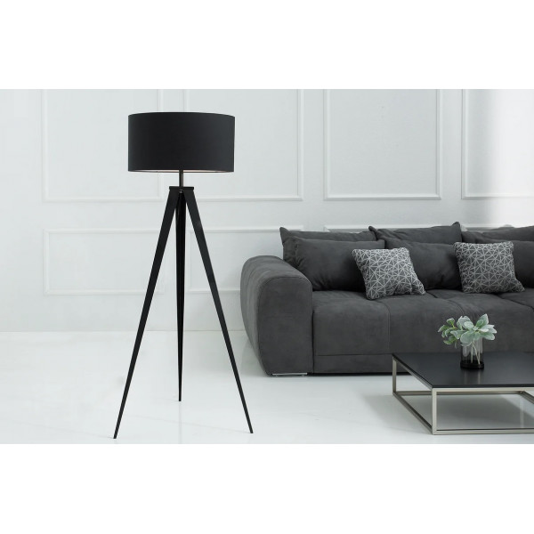 STUDIO modern tripod állólámpa 142 cm – fekete