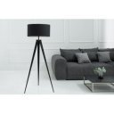 STUDIO modern tripod állólámpa 142 cm – fekete