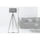 STUDIO modern tripod állólámpa 142 cm – fekete
