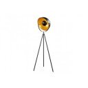 LUMEN modern állólámpa 146 cm – fekete / arany