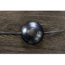 LUMEN modern állólámpa 146 cm – fekete / ezüst