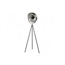 LUMEN modern állólámpa 146 cm – fekete / ezüst