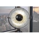 LUMEN modern állólámpa 146 cm – fekete / ezüst