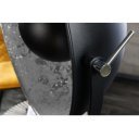 LUMEN modern állólámpa 146 cm – fekete / ezüst