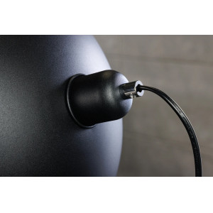 LUMEN modern állólámpa 146 cm – fekete / ezüst