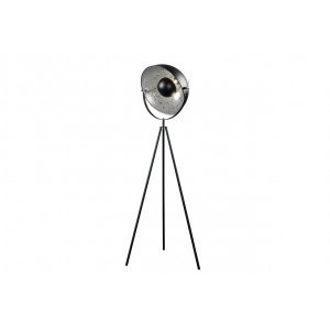LUMEN modern állólámpa 146 cm – fekete / ezüst INVICTA