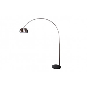ARCUS modern íves állólámpa 210 cm – szatén króm