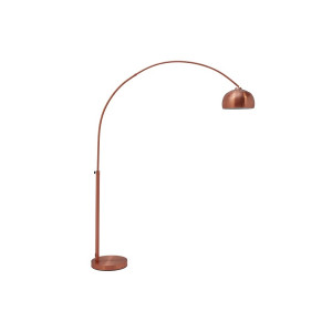 COPPERLINE modern íves állólámpa 210 cm – réz