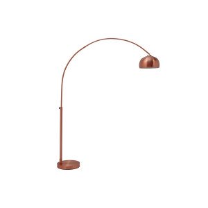 COPPERLINE modern íves állólámpa 210 cm – réz INVICTA