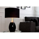 NOIR modern asztali lámpa 60 cm – fekete