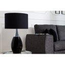 NOIR modern asztali lámpa 60 cm – fekete
