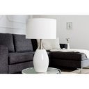 NOIR modern asztali lámpa 60 cm – fehér