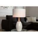 NOIR modern asztali lámpa 60 cm – fehér