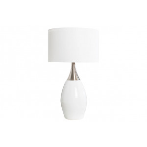 NOIR modern asztali lámpa 60 cm – fehér