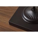 PARADISE modern papagájos asztali lámpa 75 cm – fekete / arany / rózsaszín