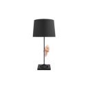 PARADISE modern papagájos asztali lámpa 75 cm – fekete / arany / rózsaszín