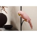 PARADISE modern papagájos asztali lámpa 75 cm – fekete / arany / rózsaszín