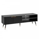 MIRENO modern TV-szekrény - 150cm -  fekete