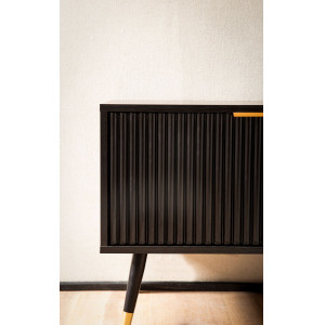 MIRENO modern TV-szekrény - 150cm -  fekete