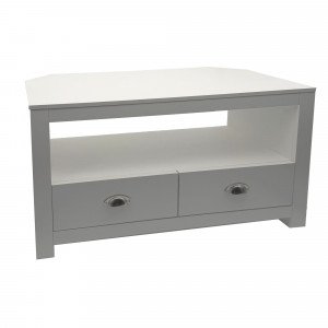 NIVO kompakt TV-szekrény fiókokkal - 85cm -  fehér SKYPORT
