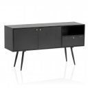 EBONY modern komód 140 cm – fekete