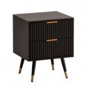 MIRENO modern éjjeliszekrény  - 44 cm – fekete