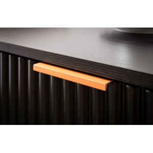 MIRENO modern éjjeliszekrény  - 44 cm – fekete