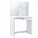 VANITY modern fésülködőasztal tükörrel 75 cm – fehér