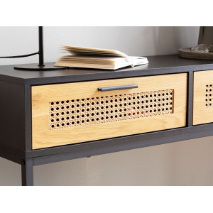 VIENNA modern konzolasztal - 100 cm – fekete
